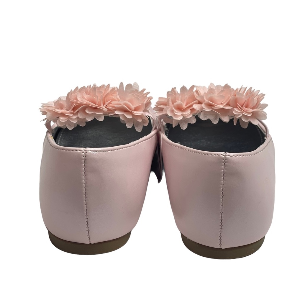 new Nina โ Flower Child Medina Embellished Ballet Flats โ Pearl Pink โ Girls 12 - Picture 5 of 16